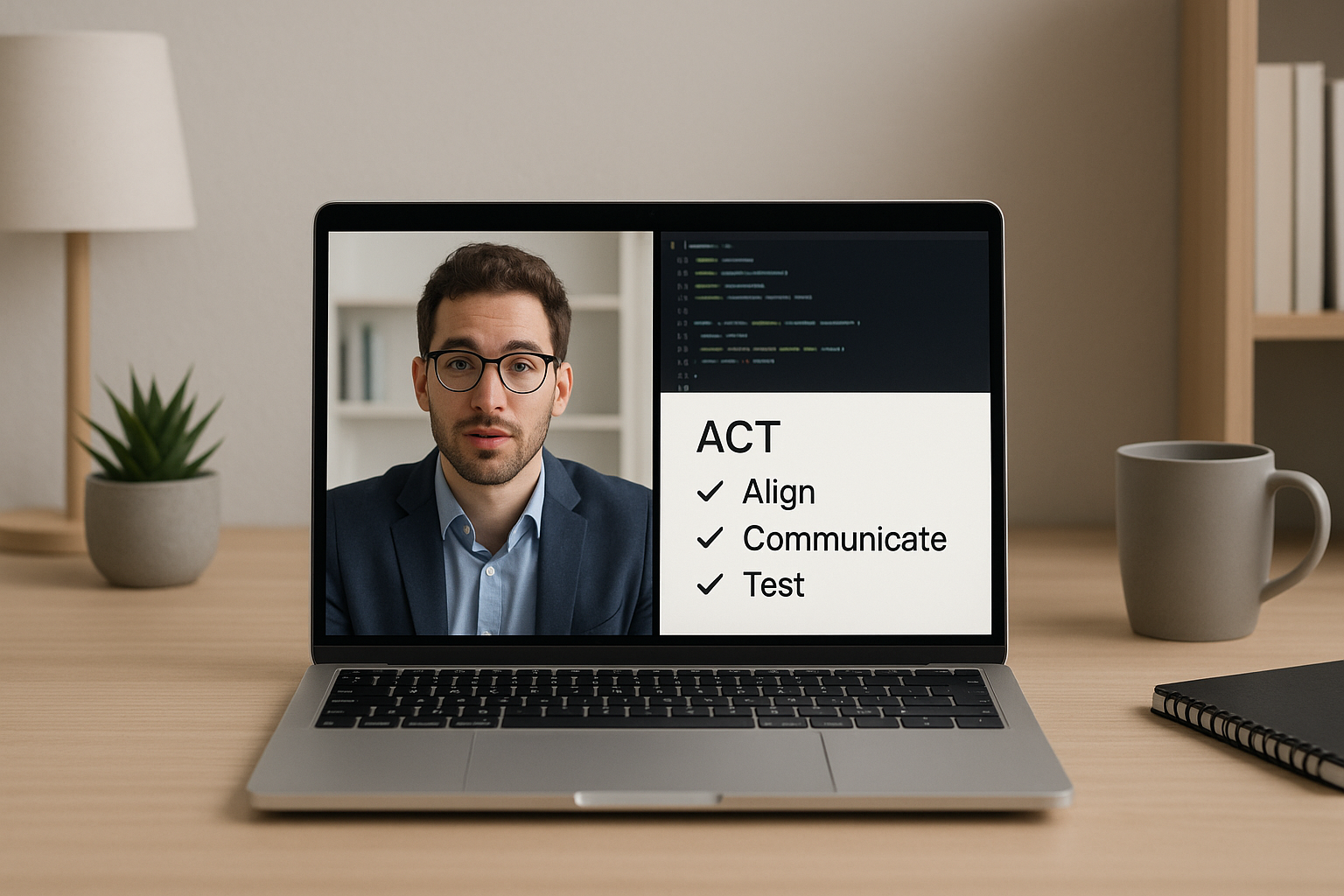 The Real “ACT” for Technical Interviews: A Calm, Repeatable System (Plus an Invisible AI Assistant That Works in Real Time)